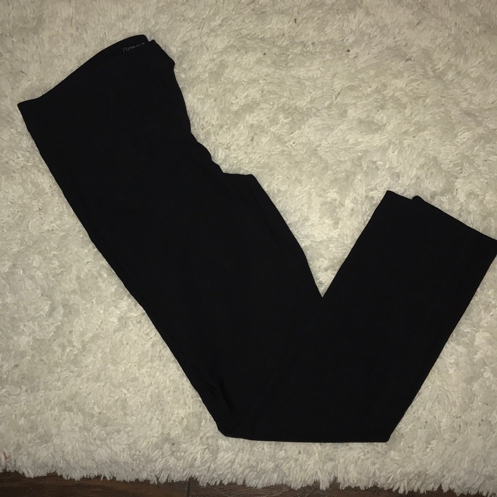 Black stretch dress pants